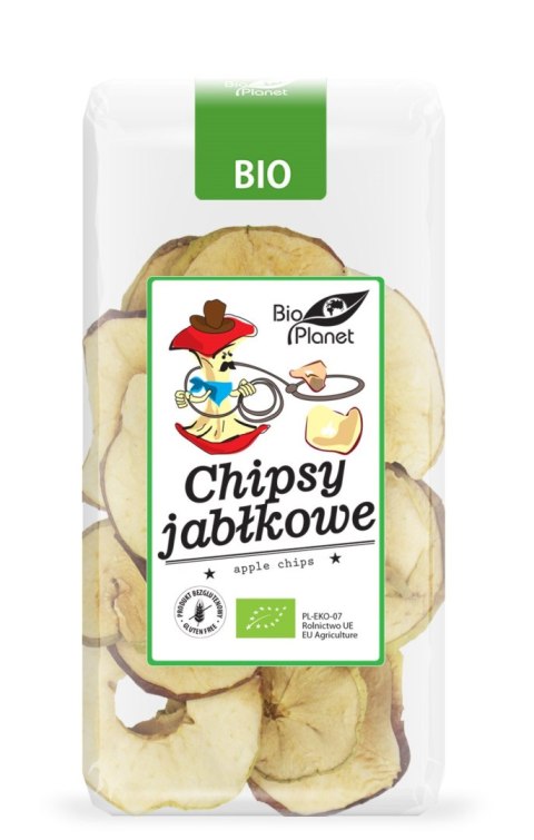 CHIPSY JABŁKOWE BEZGLUTENOWE BIO 30 g - BIO PLANET CHIPSY JABŁKOWE BEZGLUTENOWE BIO 30 g - BIO PLANET