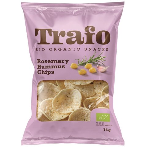 CHIPSY Z CIECIERZYCY Z ROZMARYNEM BIO 75 g - TRAFO CHIPSY Z CIECIERZYCY Z ROZMARYNEM BIO 75 g - TRAFO