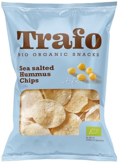 CHIPSY Z CIECIERZYCY Z SOLĄ MORSKĄ BIO 75 g - TRAFO CHIPSY Z CIECIERZYCY Z SOLĄ MORSKĄ BIO 75 g - TRAFO