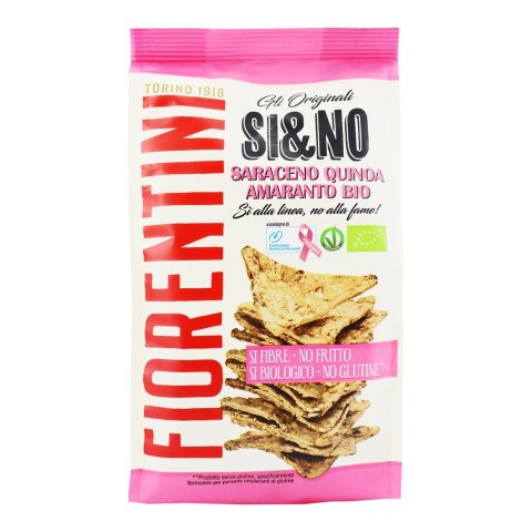 CHRUPKI GRYCZANE PIRAMIDKI Z QUINOA I AMARANTUSEM BEZGLUTENOWE BIO 80 g - FIORENTINI CHRUPKI GRYCZANE PIRAMIDKI Z QUINOA I AMARANTUSEM BEZGLUTENOWE BIO 80 g - FIORENTINI