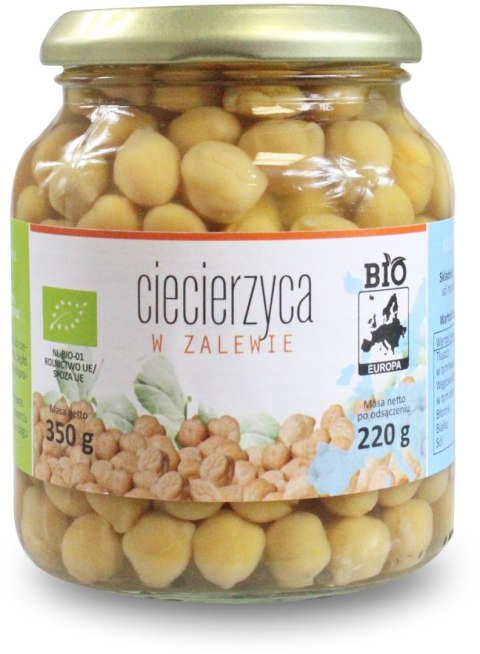 CIECIERZYCA W ZALEWIE BIO 350 g (230 g) (SŁOIK) - BIO PLANET CIECIERZYCA W ZALEWIE BIO 350 g (230 g) (SŁOIK) - BIO PLANET