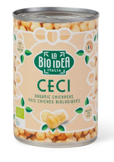 CIECIERZYCA W ZALEWIE BIO 400 g (240 g) - LA BIO IDEA CIECIERZYCA W ZALEWIE BIO 400 g (240 g) - LA BIO IDEA