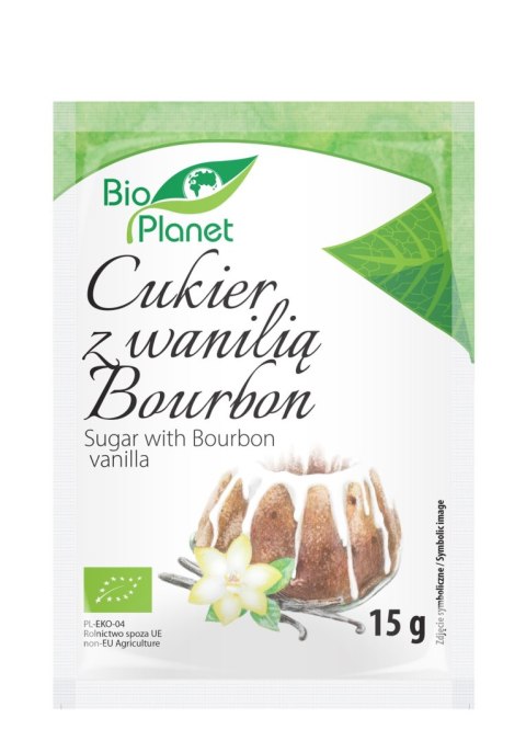 CUKIER Z WANILIĄ BOURBON BIO 15 g - BIO PLANET CUKIER Z WANILIĄ BOURBON BIO 15 g - BIO PLANET