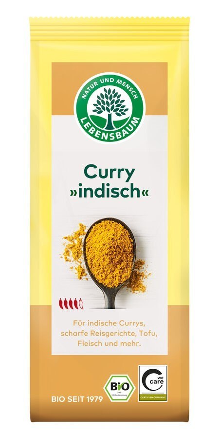 CURRY INDYJSKIE BIO 50 g - LEBENSBAUM CURRY INDYJSKIE BIO 50 g - LEBENSBAUM
