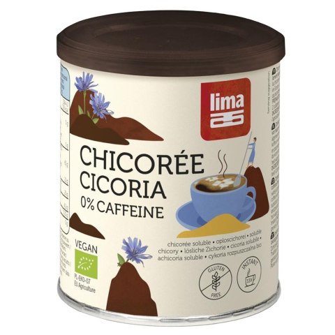 CYKORIA INSTANT BEZGLUTENOWA BIO 100 g - LIMA CYKORIA INSTANT BEZGLUTENOWA BIO 100 g - LIMA