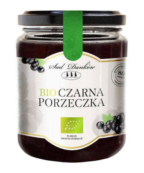 CZARNA PORZECZKA 80 % BIO 260 g - SAD DANKÓW CZARNA PORZECZKA 80 % BIO 260 g - SAD DANKÓW