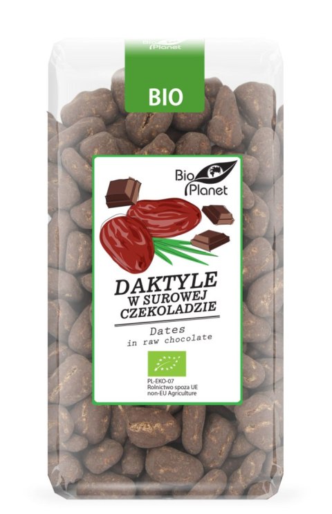 DAKTYLE W SUROWEJ CZEKOLADZIE BIO 250 g - BIO PLANET DAKTYLE W SUROWEJ CZEKOLADZIE BIO 250 g - BIO PLANET