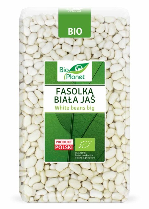 FASOLKA BIAŁA JAŚ BIO 1 kg - BIO PLANET FASOLKA BIAŁA JAŚ BIO 1 kg - BIO PLANET