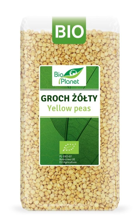 GROCH ŻÓŁTY BIO 500 g - BIO PLANET GROCH ŻÓŁTY BIO 500 g - BIO PLANET