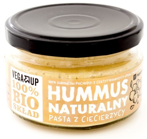 HUMMUS NATURALNY BIO 190 g - VEGA UP HUMMUS NATURALNY BIO 190 g - VEGA UP