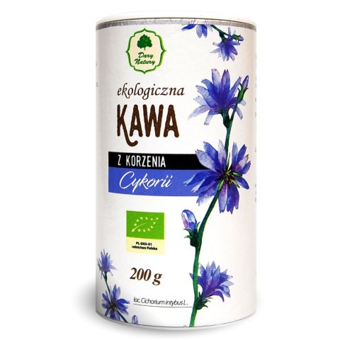 KAWA Z KORZENIA CYKORII BIO 200 g - DARY NATURY KAWA Z KORZENIA CYKORII BIO 200 g - DARY NATURY