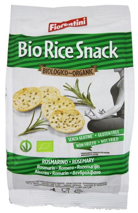 KRĄŻKI RYŻOWE Z ROZMARYNEM BEZGLUTENOWE BIO 40 g - FIORENTINI KRĄŻKI RYŻOWE Z ROZMARYNEM BEZGLUTENOWE BIO 40 g - FIORENTINI