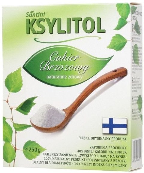 KSYLITOL 250 g - SANTINI (FINLANDIA) KSYLITOL 250 g - SANTINI (FINLANDIA)