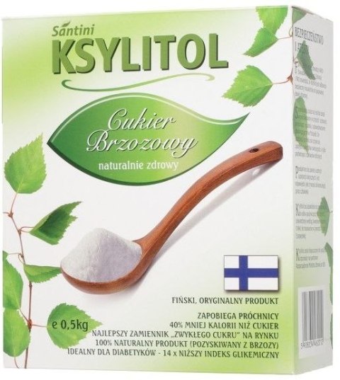 KSYLITOL 500 g - SANTINI (FINLANDIA) KSYLITOL 500 g - SANTINI (FINLANDIA)