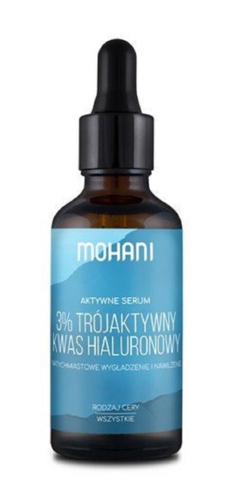 KWAS HIALURONOWY TRÓJAKTYWNY ŻEL 50 ml - MOHANI KWAS HIALURONOWY TRÓJAKTYWNY ŻEL 50 ml - MOHANI