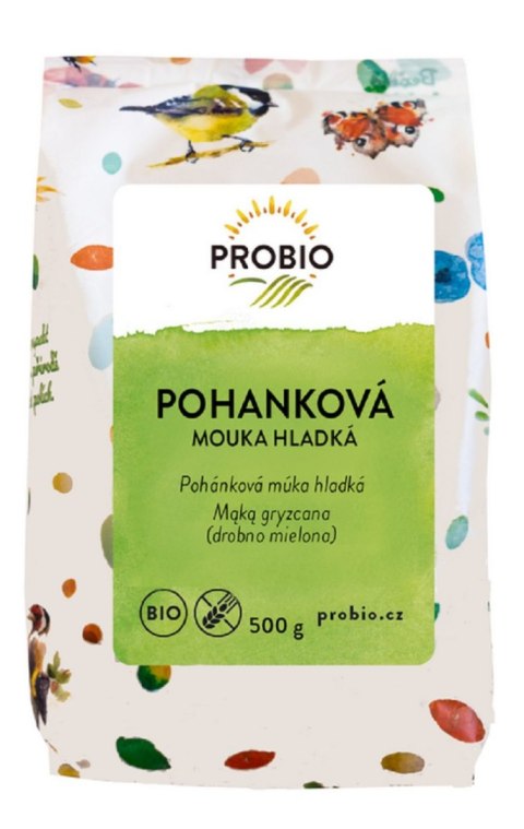MĄKA GRYCZANA BEZGLUTENOWA BIO 500 g - PROBIO MĄKA GRYCZANA BEZGLUTENOWA BIO 500 g - PROBIO