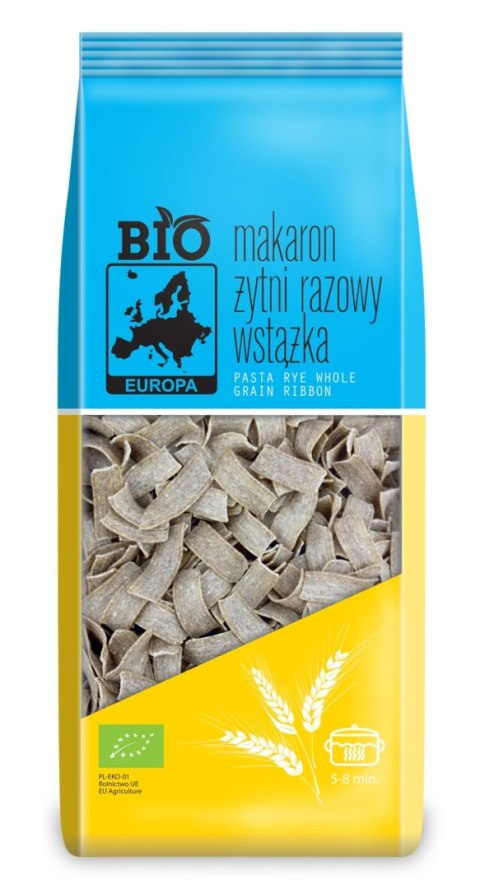 MAKARON (ŻYTNI RAZOWY) WSTĄŻKI BIO 400 g - BIO PLANET MAKARON (ŻYTNI RAZOWY) WSTĄŻKI BIO 400 g - BIO PLANET