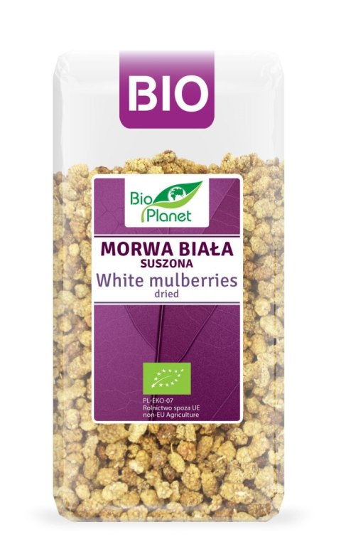 MORWA BIAŁA SUSZONA BIO 250 g - BIO PLANET MORWA BIAŁA SUSZONA BIO 250 g - BIO PLANET