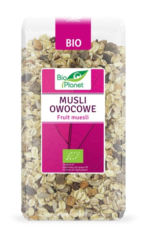MUSLI OWOCOWE BIO 300 g - BIO PLANET MUSLI OWOCOWE BIO 300 g - BIO PLANET