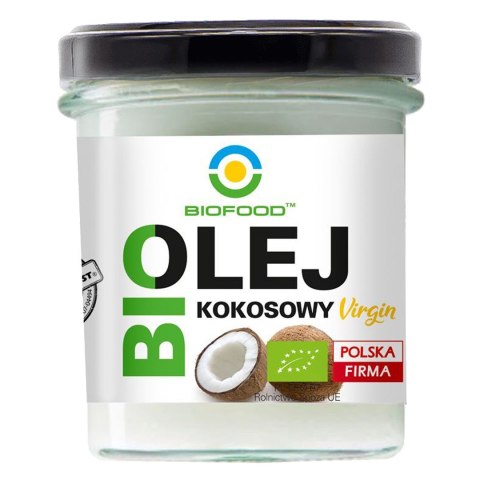 OLEJ KOKOSOWY VIRGIN BIO 260 ml - BIO FOOD OLEJ KOKOSOWY VIRGIN BIO 260 ml - BIO FOOD