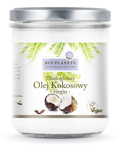 OLEJ KOKOSOWY VIRGIN BIO 400 ml - BIO PLANETE OLEJ KOKOSOWY VIRGIN BIO 400 ml - BIO PLANETE