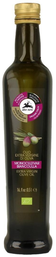 OLIWA Z OLIWEK EXTRA VIRGIN BIANCOLILLA BIO 500 ml - ALCE NERO OLIWA Z OLIWEK EXTRA VIRGIN BIANCOLILLA BIO 500 ml - ALCE NERO
