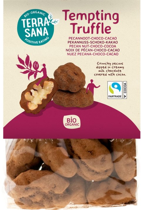 ORZECHY PEKAN W CZEKOLADZIE MLECZNEJ I KAKAO BIO 100 g - TERRASANA ORZECHY PEKAN W CZEKOLADZIE MLECZNEJ I KAKAO BIO 100 g - TERRASANA