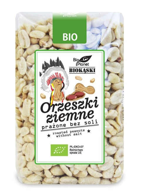 ORZESZKI ZIEMNE PRAŻONE BEZ SOLI BIO 350 g - BIO PLANET ORZESZKI ZIEMNE PRAŻONE BEZ SOLI BIO 350 g - BIO PLANET