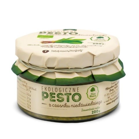 PESTO Z CZOSNKU NIEDŹWIEDZIEGO BIO 200 g - DARY NATURY PESTO Z CZOSNKU NIEDŹWIEDZIEGO BIO 200 g - DARY NATURY