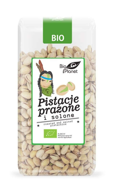 PISTACJE PRAŻONE I SOLONE BIO 300 g - BIO PLANET PISTACJE PRAŻONE I SOLONE BIO 300 g - BIO PLANET