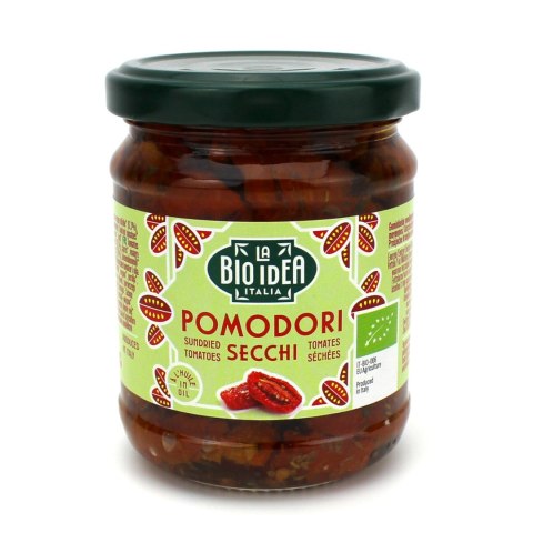 POMIDORY SUSZONE W OLEJU BIO 190 g (130 g) - LA BIO IDEA POMIDORY SUSZONE W OLEJU BIO 190 g (130 g) - LA BIO IDEA