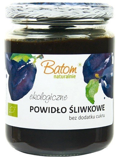 POWIDŁA ZE ŚLIWKI WĘGIERKI BEZ DODATKU CUKRÓW BIO 270 g - BATOM POWIDŁA ZE ŚLIWKI WĘGIERKI BEZ DODATKU CUKRÓW BIO 270 g - BATOM