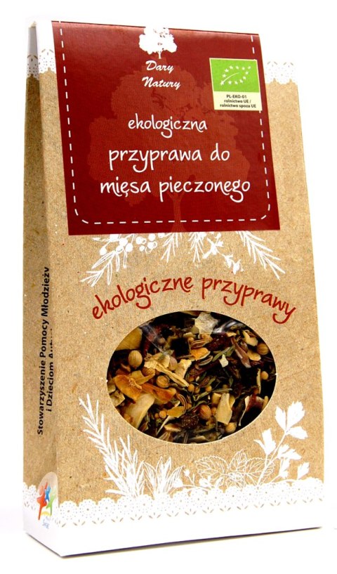 PRZYPRAWA DO MIĘSA PIECZONEGO BIO 50 g - DARY NATURY PRZYPRAWA DO MIĘSA PIECZONEGO BIO 50 g - DARY NATURY