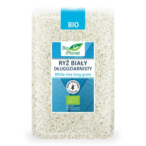 RYŻ BIAŁY DŁUGOZIARNISTY BEZGLUTENOWY BIO 1 kg - BIO PLANET RYŻ BIAŁY DŁUGOZIARNISTY BEZGLUTENOWY BIO 1 kg - BIO PLANET