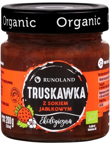 SŁODKA PRZEKĄSKA TRUSKAWKA BIO 200 g - RUNOLAND SŁODKA PRZEKĄSKA TRUSKAWKA BIO 200 g - RUNOLAND
