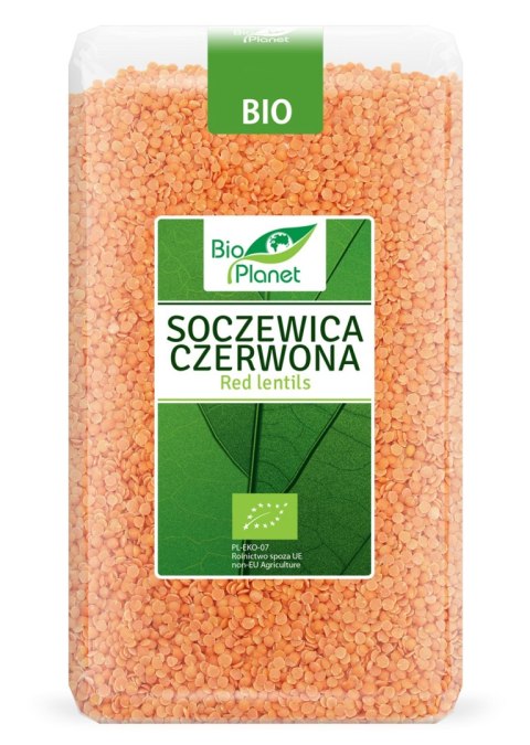 SOCZEWICA CZERWONA BIO 1 kg - BIO PLANET SOCZEWICA CZERWONA BIO 1 kg - BIO PLANET