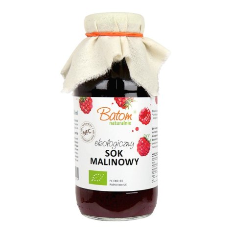 SOK MALINOWY NFC BIO 330 ml - BATOM SOK MALINOWY NFC BIO 330 ml - BATOM