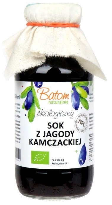 SOK Z JAGODY KAMCZACKIEJ NFC BIO 330 ml - BATOM SOK Z JAGODY KAMCZACKIEJ NFC BIO 330 ml - BATOM