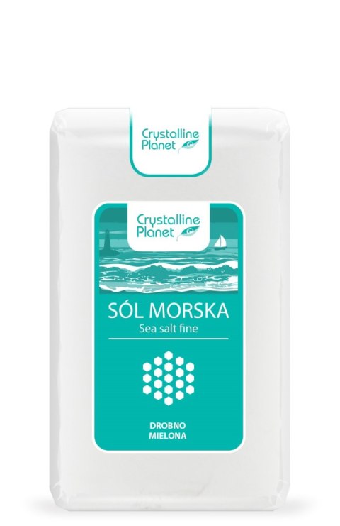 SÓL MORSKA DROBNO MIELONA 600 g - CRYSTALLINE PLANET SÓL MORSKA DROBNO MIELONA 600 g - CRYSTALLINE PLANET