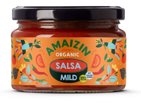 SOS SALSA ŁAGODNY BEZGLUTENOWY BIO 260 g - AMAIZIN SOS SALSA ŁAGODNY BEZGLUTENOWY BIO 260 g - AMAIZIN