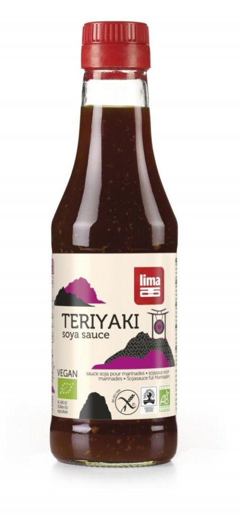 SOS SOJOWY SŁODKI TERIYAKI BEZGLUTENOWY BIO 250 ml - LIMA SOS SOJOWY SŁODKI TERIYAKI BEZGLUTENOWY BIO 250 ml - LIMA