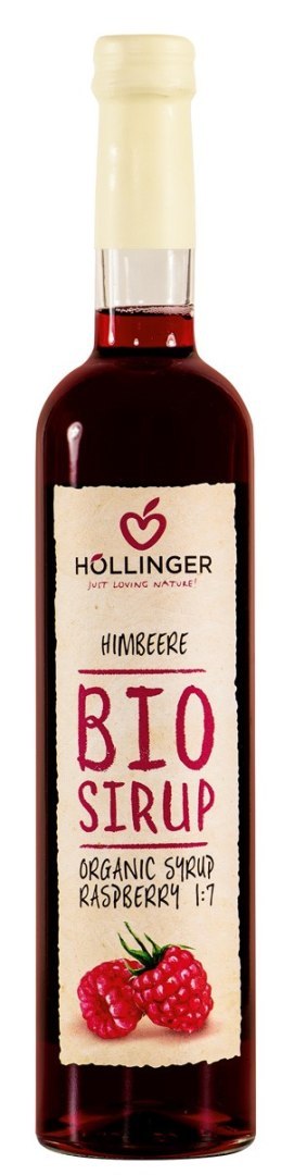 SYROP MALINOWY BIO 500 ml - HOLLINGER SYROP MALINOWY BIO 500 ml - HOLLINGER