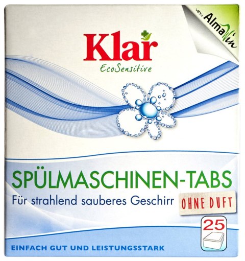 TABLETKI DO ZMYWAREK ECO (25 szt.) - KLAR TABLETKI DO ZMYWAREK ECO (25 szt.) - KLAR