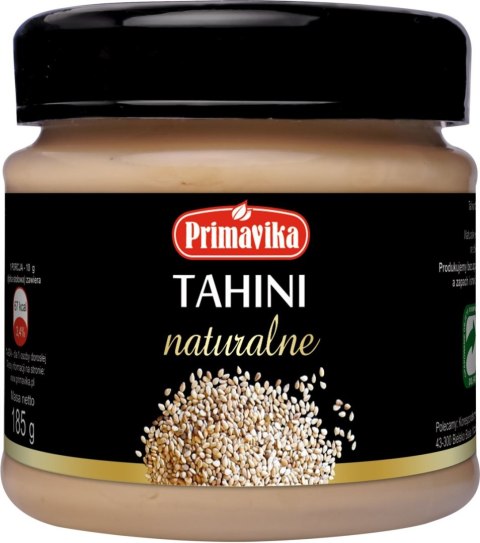 TAHINI (PASTA SEZAMOWA) 185 g - PRIMAVIKA TAHINI (PASTA SEZAMOWA) 185 g - PRIMAVIKA