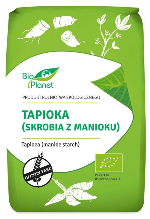 TAPIOKA (SKROBIA Z MANIOKU) BEZGLUTENOWA BIO 800 g - BIO PLANET TAPIOKA (SKROBIA Z MANIOKU) BEZGLUTENOWA BIO 800 g - BIO PLANET