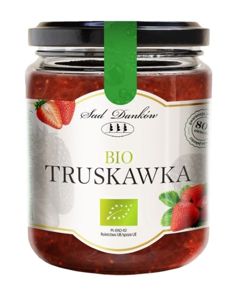 TRUSKAWKA 80 % BIO 260 g - SAD DANKÓW TRUSKAWKA 80 % BIO 260 g - SAD DANKÓW