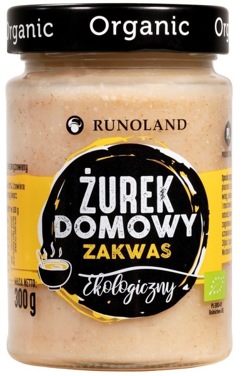 ŻUREK DOMOWY BIO 300 g - RUNOLAND ŻUREK DOMOWY BIO 300 g - RUNOLAND