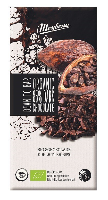 CZEKOLADA GORZKA 85 % BIO 100 g - MEYBONA CZEKOLADA GORZKA 85 % BIO 100 g - MEYBONA