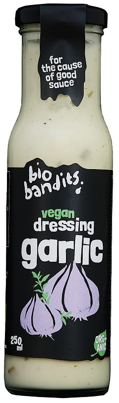 DRESSING WEGAŃSKI CZOSNKOWY BIO 250 ml - BIO BANDITS DRESSING WEGAŃSKI CZOSNKOWY BIO 250 ml - BIO BANDITS