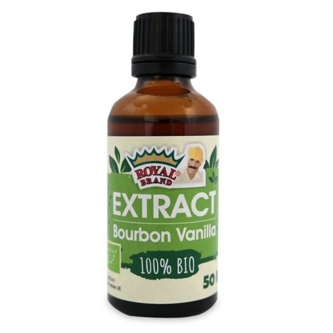 EKSTRAKT WANILIOWY BIO 50 ml - ROYAL BRAND EKSTRAKT WANILIOWY BIO 50 ml - ROYAL BRAND